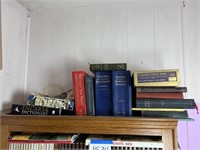Contents On Top of Book Shelf