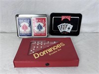 Dominoes and Playing Cards