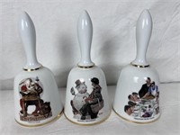 Collectible Hand Bell Set - Norman Rockwell
