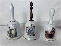 Collectible Hand Bell Set - Norman Rockwell