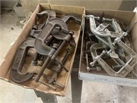 FLATS OF MIX C CLAMPS / WELDING CLAMPS