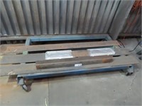 Heavy Duty Mobile Flat Bed with Steel Plates