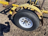Pintol hitch Corral panel trailer, Good 16" tires