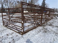 30' by 10' drill stem Calving pens,