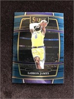 Lebron James LAKERS Panini Select Basketball Card