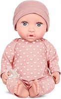 BABI 14" BABY DOLL IN PJs WITH PINK HAT