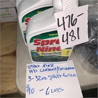 3 pack of Spray Nine Heavy Duty Cleaner Degreaser