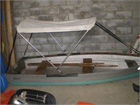 Nice Fishing Boat with Removeable Canopy