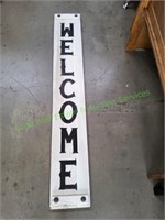 68.5" Wood Welcome Sign