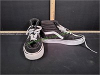 Vans Black Hi-Tops Shoes, Size 5
