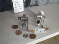 Griswold Food Grinders - Choppers and Other