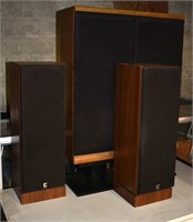 2 pair audio speakers: Celestion DL12, Technics SB