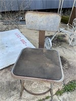 Antique metal Chair