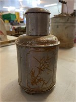 Oriental steel canister
