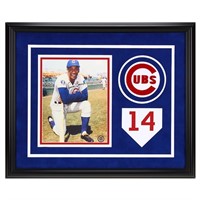 Ernie Banks Chicago Cubs 20x16 autograph 8x10v