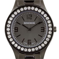 Rousseau Luxury Crystal Bezel Ladies Watch