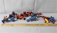1/64th Scale Farm Tractors and  Implements