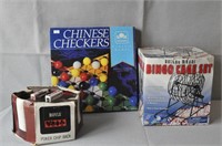 Bingo, Chinese Checkers and Poker Chips