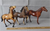 3 Breyer Horses