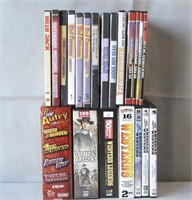 21 DVDs Western Movies/ Shows