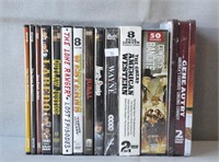 14 DVDs Westerns Movies/ Shows, all Sealed