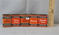 5 Tone's Spice Tins