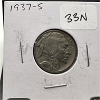 1937-S BUFFALO NICKEL