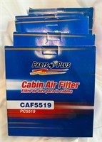 Cabin air filter- 5 boxes