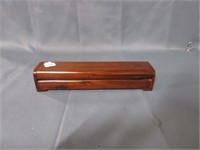 wooden lidded box