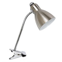 SM1103 Adjustable Clip Light Desk Lamp,  Nickel