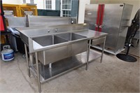 SS 2 Compartment Sink