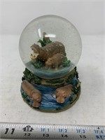 1999 Cadona Hippo Snow Globe