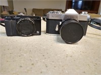 Yashica TL-Super & Coolpix A900 Cameras