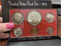 1974 US PROOF COIN SET