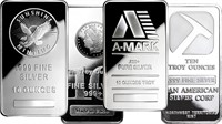 10 Ounce: .999 Fine Silver Bar