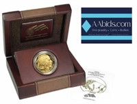 2017-W 1 oz Proof Gold Buffalo (w/Box & COA)