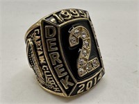 CHAMPIONSHIP RING 2014 CAPTAIN CLUTCH 1995