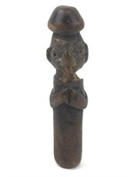 Hand Carved Wooden Phallic Totem