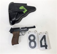P38 BB gun w/holster Walther, 177mm nice
