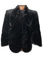 Mrs. H.K. Roberts Fur Salon Black Fur Coat
