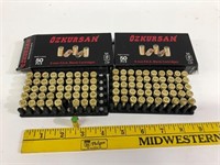 100 Rounds of 9mm Blank Ozkursan Cartridges
