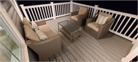 4PC OUTDOOR SEATING SET