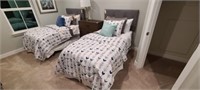 TWO (2) TWIN BEDDING SETS