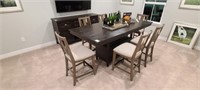 7PC COUNTER TABLE W/STOOLS