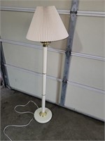 60" White Floor Lamp (garage)
