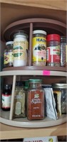 Spices and racks (Garage)