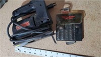 Sears sabre saw with replacement blades (Garage)