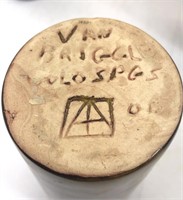 Vintage Van Briggle Pitcher & Tumblers Pottery