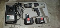 Porter Cable 3/8" drill with batteries and