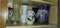 Collection of vases (Laundry Room)